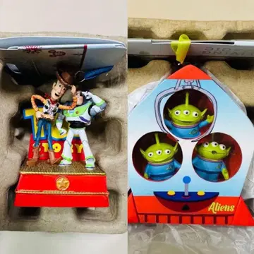 토이스토리 오너먼트 우디 버즈 에이리언