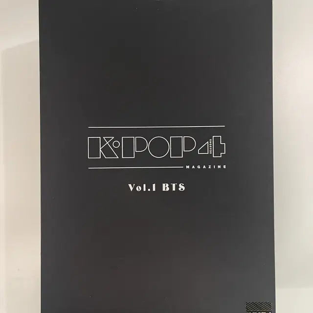KPOP4 BTS 매거진 VOL.1 스패셜 패키지