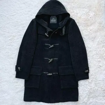 새상품급 글로버올 킹스턴 헤링본 더플 코트 토글 블랙