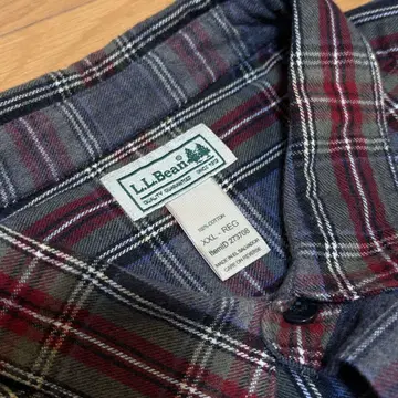 90s L.L.Bean 블랙워치 플란넬 셔츠 XXL 빅 사이즈