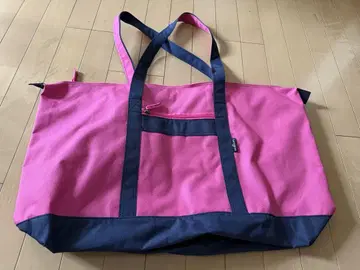 핑크와 네이비 삼소나이트 보스턴 백