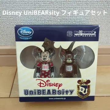 [ Disney ] UniBEARsity 베어브릭 피규어 세트
