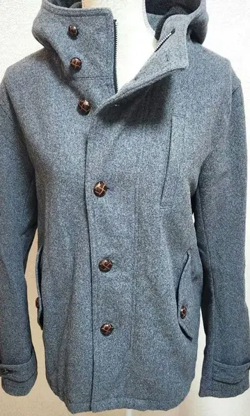 RAGE BLUE 레이지블루 울 블루종 자켓 후드티 L