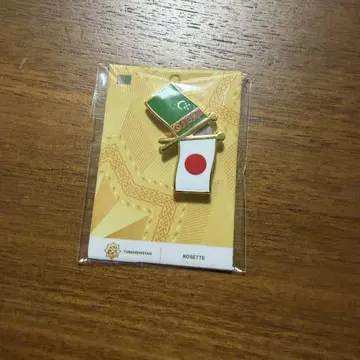 만박 토크메니스탄 핀 배지 핀즈 미사용 국기