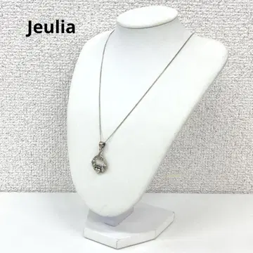 Jeulia 주리아 하트 서클 실버 목걸이 SV925
