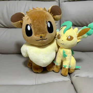 이브이와 리피아의 봉제 인형 세트