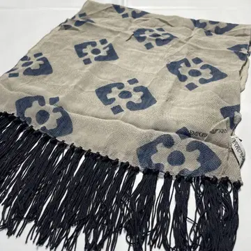 2508-130 | 새상품급 | 엠포리오 아르마니 스카프 네이비 택 포함