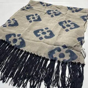 2508-130 | 새상품급 | 엠포리오 아르마니 스카프 네이비 택 포함