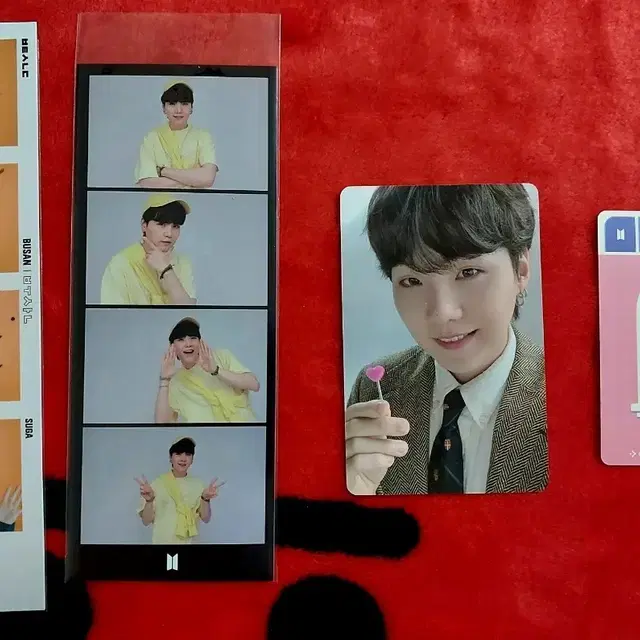 방탄소년단 윤기 포토카드