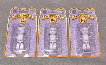 3개 세트 BE@RBRICK 간지 베어브릭 사 100%