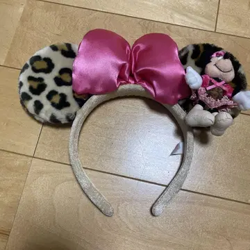 미니 마우스 레오파드 무늬 머리띠