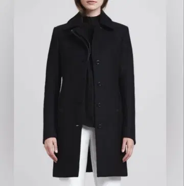 theory cashmere tailored coat M