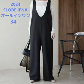 2024년 SLOBE IENA V넥 올인원 살로펫 블랙 34