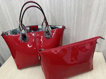 [ 새상품 미사용 ] 백 인 백 토트 & 파우치 숄더 끈 포함!