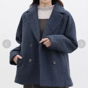 피 코트 포켓 부착
