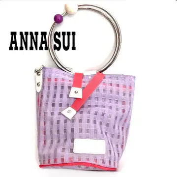 안나수이 ANNA SUI 숄더백 2way백 퍼플 전시품