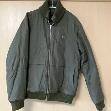 LACOSTE 올리브 그린 점퍼
