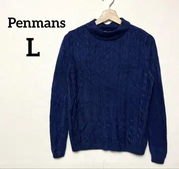 Penmans 네이비 터틀넥 [ L ] 니트 여성용 상의