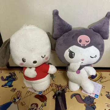 포차코 쿠로미 봉제 인형 세트