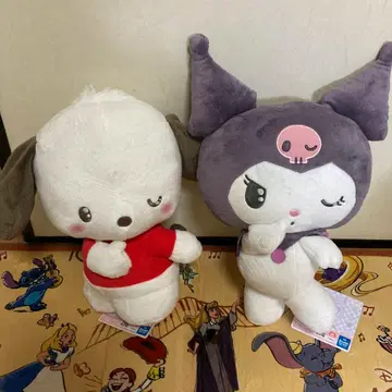 포차코 쿠로미 봉제 인형 세트