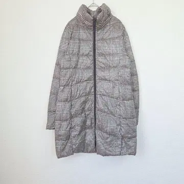 UNIQLO 다운 자켓 글렌체크 M 사이즈 경량