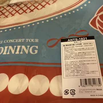 창민 솔로 콘서트 스카프