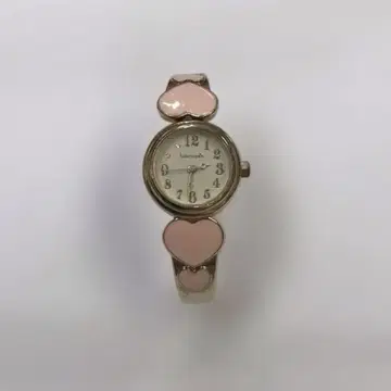 하트형 장식 여성용 손목시계