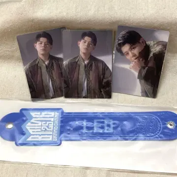 BMSG FES25 온라인 복권 타월 홀더 포토 카드 LEO