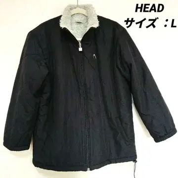 HEAD 헤드 플리스 라이닝 블랙 퀼팅 자켓