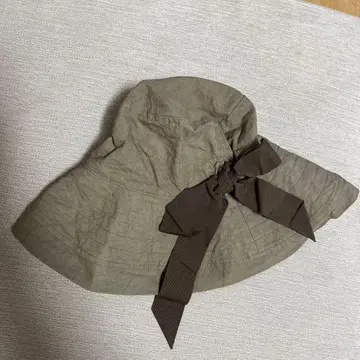 CA4LA 리본 포함 브라운 햇