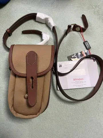 Billingham 숄더백 베이지