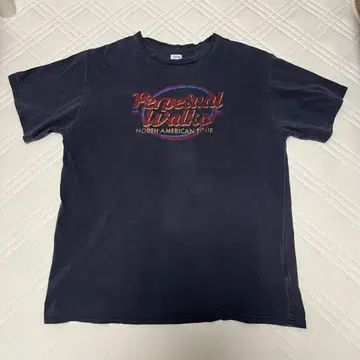 새상품 ungrid 언그리드 투어 로고 루즈 Tee 반팔 셔츠