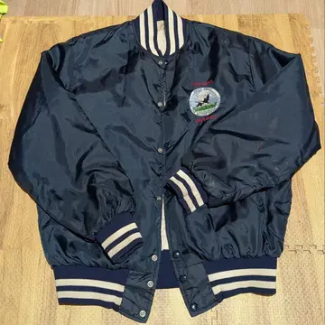 [ 새상품급 ] 70s 80s 바시티 자켓 나일론 자켓 USA 빈티지
