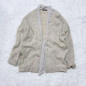 새상품급 파드칼레 가디건 울 M