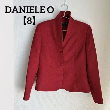 1점 한정 DANIELE O [ 8 ] 빨간색 테일러드 자켓 포멀 모임