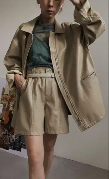 Ameri Vintage 아메리빈티지 가죽 자켓