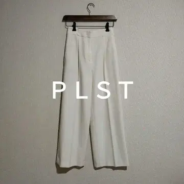 PLST 슬랙스 아이보리 XS