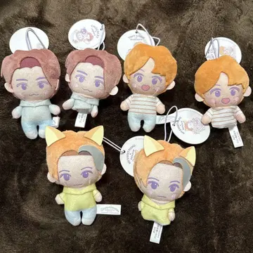 NCT 산리오 쟈니 준 롱준 해찬 봉제 인형 세트