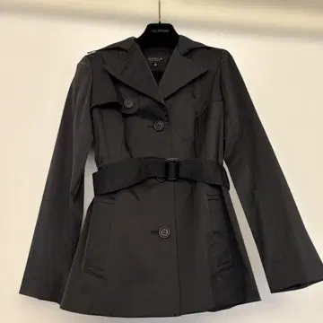 EPOCA 에포카 숏코트 블랙 검정 40 벨트 포함 새상품급