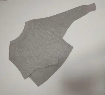 Theory 그레이 리브 스웨터 S