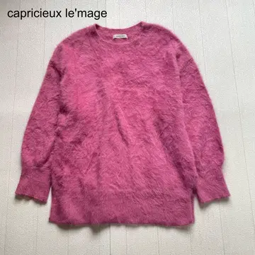capricieux le'mage FOX 캐시미어 튜닉 핑크 F