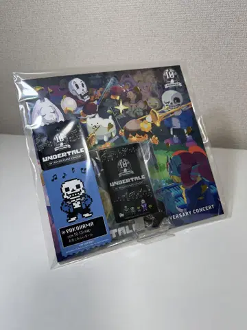 UNDERTALE 10주년 기념 콘서트 SS석 특전 굿즈 세트 요코하마