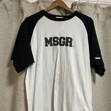 MSGR 래글런 슬리브 T셔츠 L