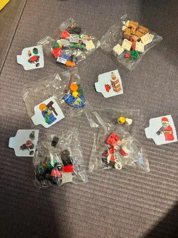 LEGO 크리스마스 블록 세트