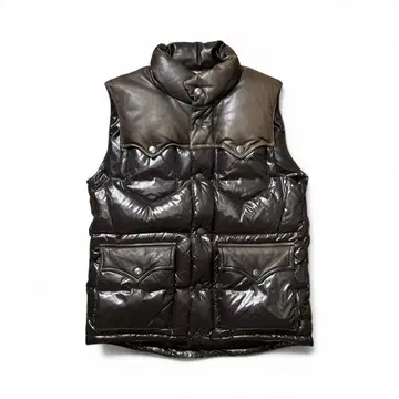 NUMBER (N)INE 07AW 러브기 Down vest Leather