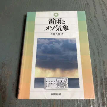 뇌우와 메조 기상 도쿄도 출판 오노 히사오 (저)