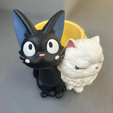 마녀 배달부 키키 디오라마 박스 플랜터 동동이 공화국 지지와 릴리 화분