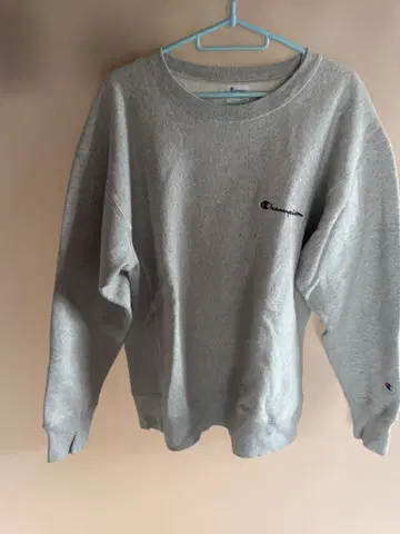Champion XL 리버스 위브 파랑 택