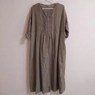 사만사 모스모스 카키 셔츠 원피스 7부 소매 인기