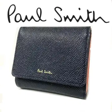 새상품 Paul Smith 폴스미스 컬러 플래시 2단 접이식 지갑 미사용